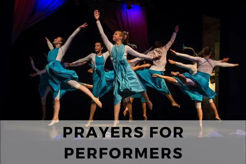 Prayers for Performers