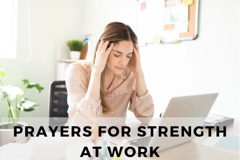 Prayers for Strength at Work