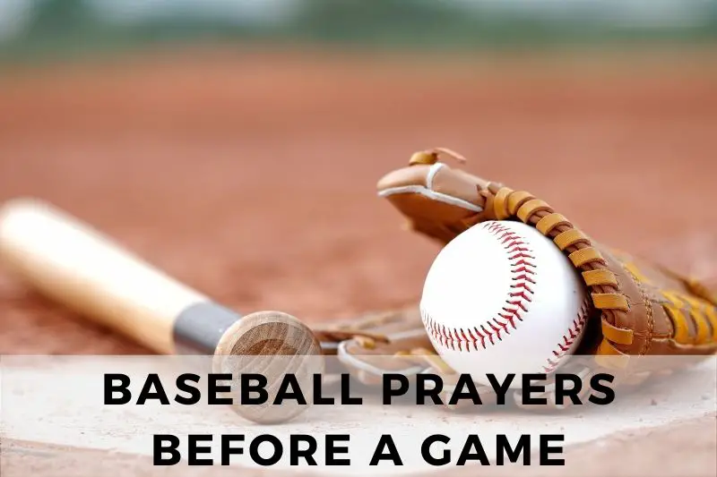 Baseball Prayer Before a Game