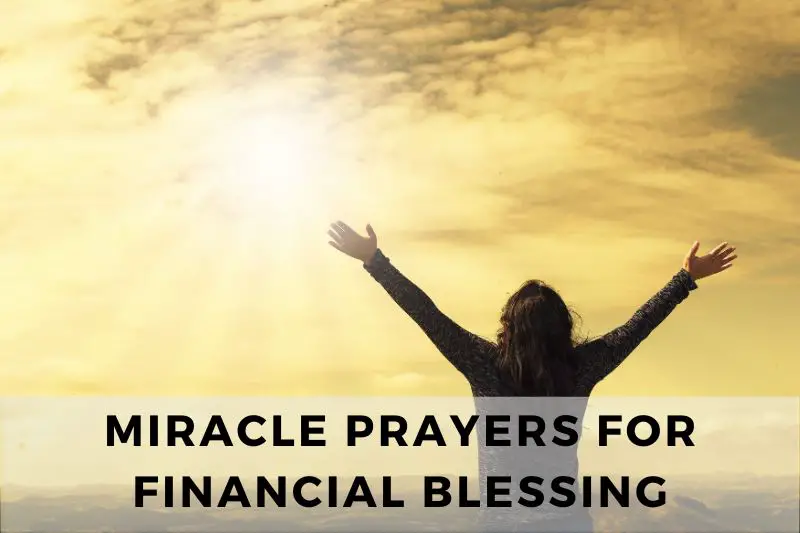 Miracle Prayer For Financial Blessing