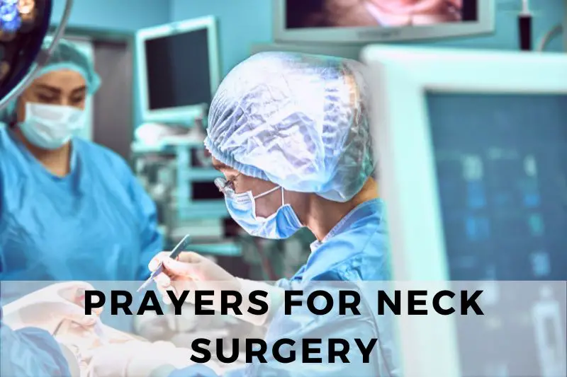 Prayer For Neck Surgery