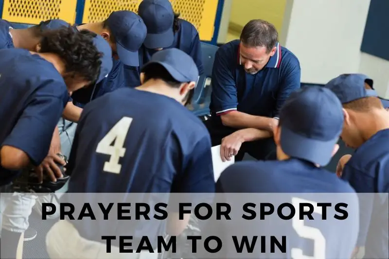 Prayer for Sports Team to Win