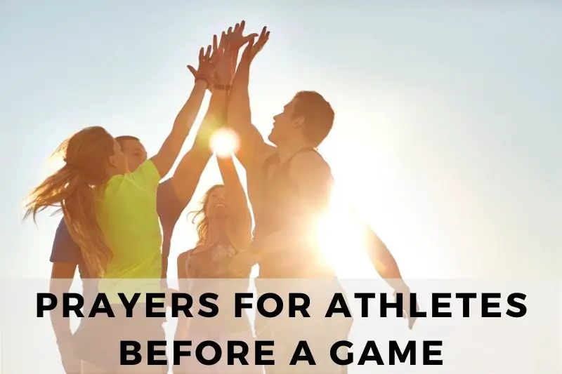 Prayers for Athletes Before a Game