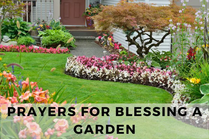 Prayers For Blessing A Garden
