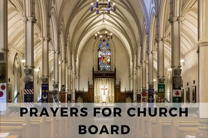 Prayer for Church Board