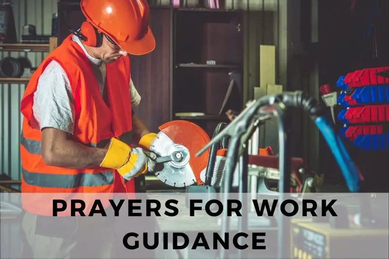 Prayers For Work Guidance