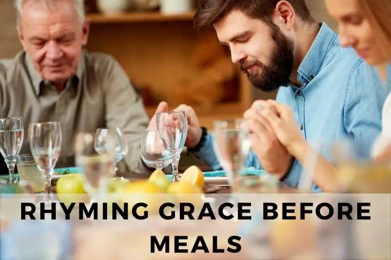 Rhyming Grace Before Meals