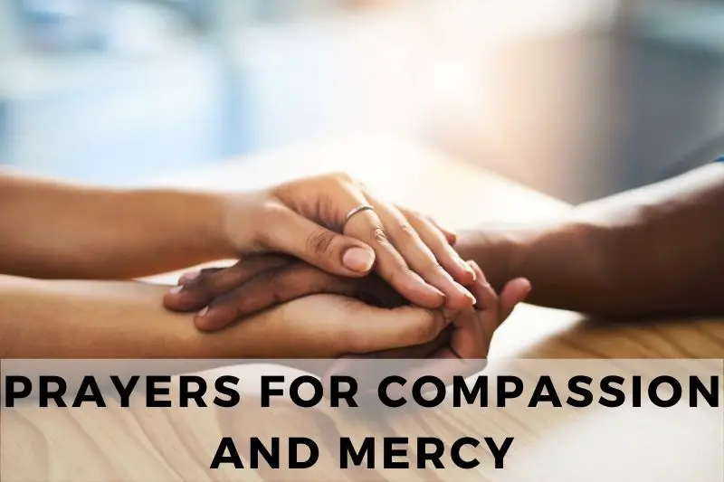 Prayer For Compassion And Mercy