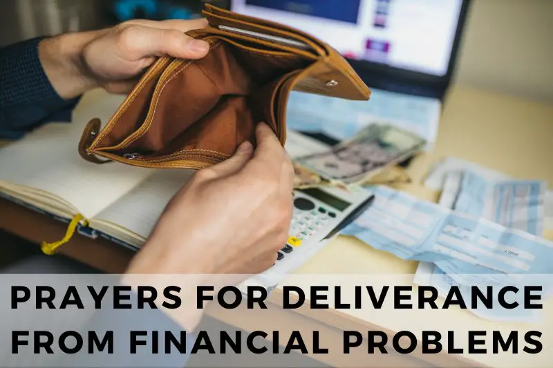 Prayer For Deliverance From Financial Problems