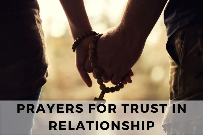 Prayer For Trust In Relationship