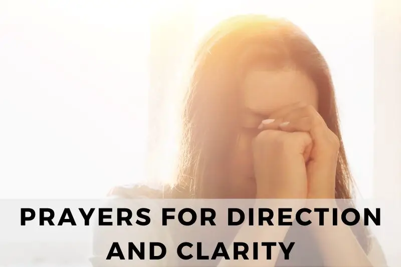 Prayer for Direction and Clarity