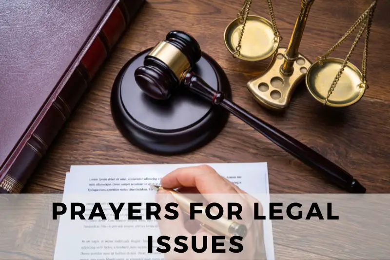 Prayer for Legal Issues