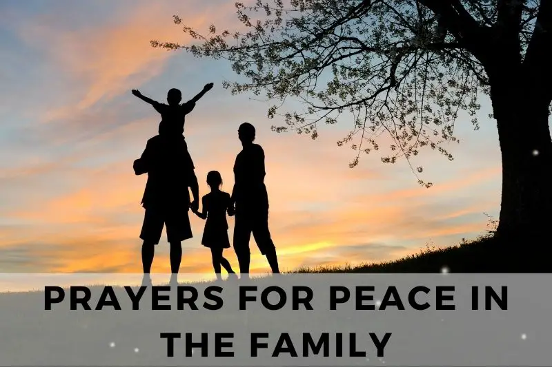 Prayers for Peace in the Family