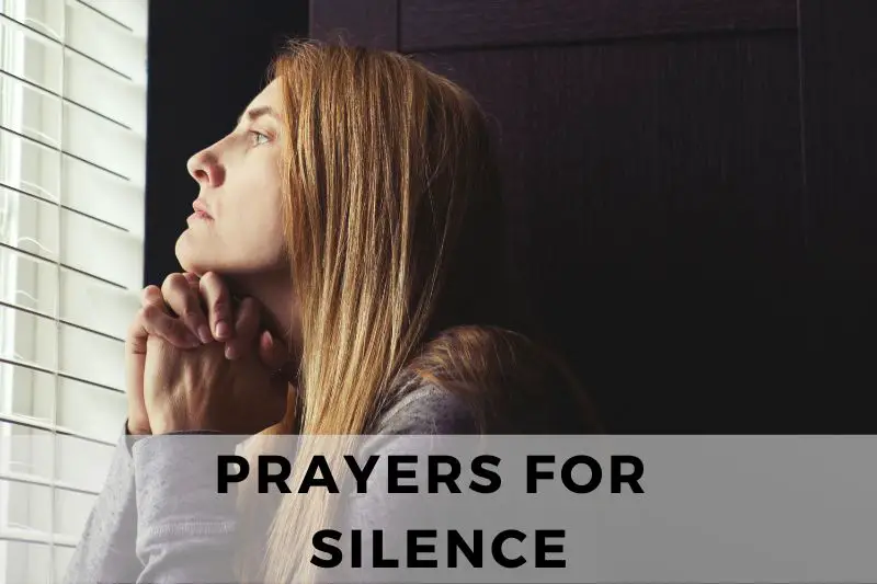 Prayers for Silence