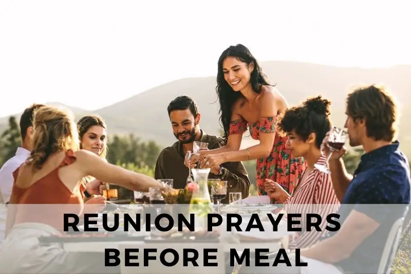 Reunion Prayer Before Meal