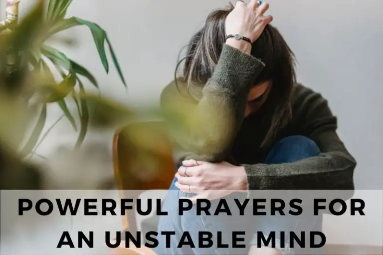 15 Powerful Prayers for an Unstable Mind To Find Peace