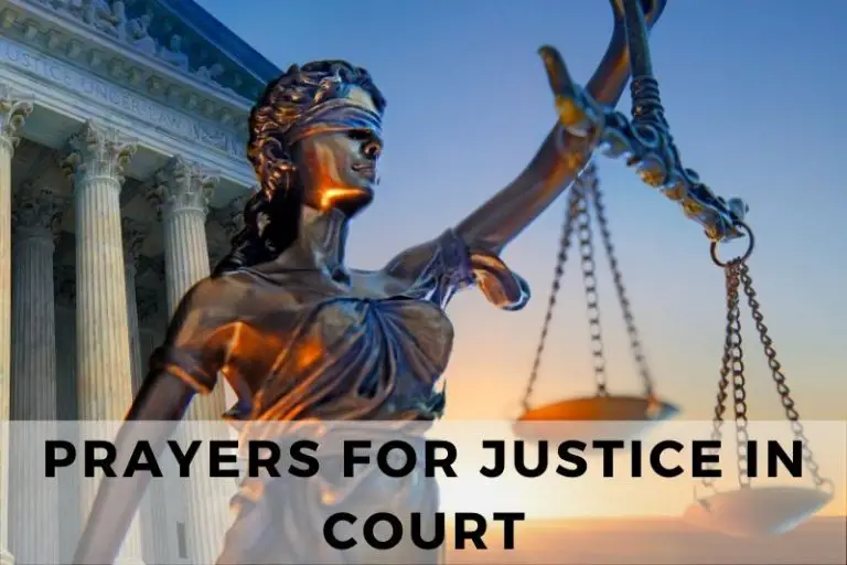 15 Miraculous Prayers for Justice in Court