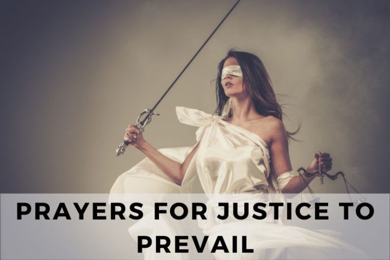 21 Powerful Prayers for Justice to Prevail Over Injustice and Evil
