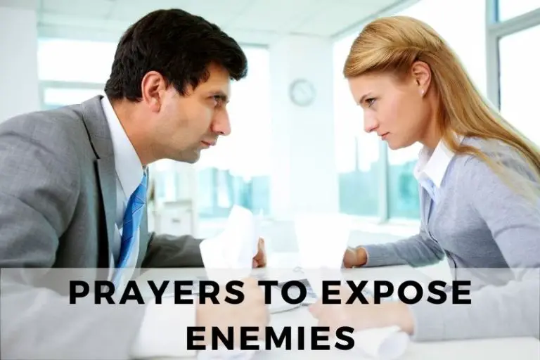 15 Powerful Prayers to Expose Enemies