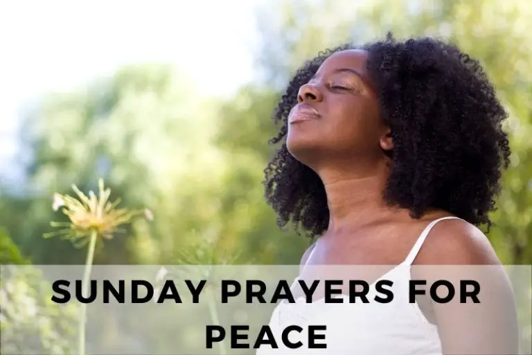 10 Powerful Sunday Prayers for Peace