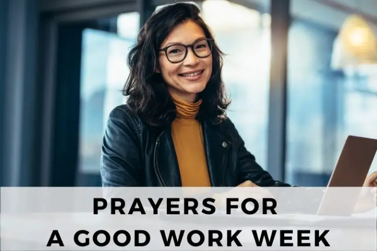 15 Inspiring Prayers for a Successful Week at Work