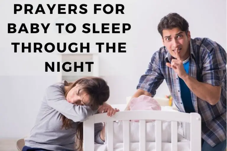 Prayers for Baby to Sleep Through the Night