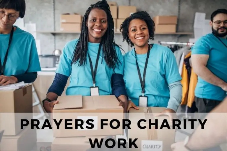 Prayers for Charity Work: Inspiration to Make a Difference