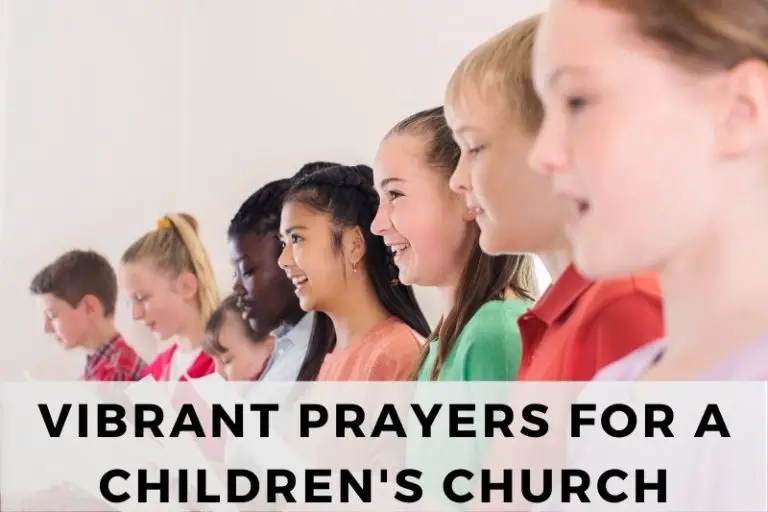 15 Vibrant Prayers for a Children’s Church