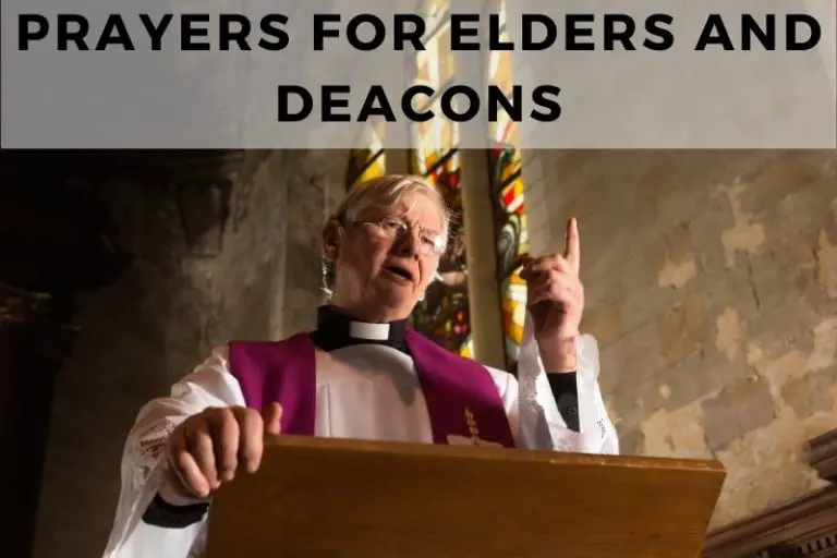 A Collection of 28 Prayers for Elders and Deacons