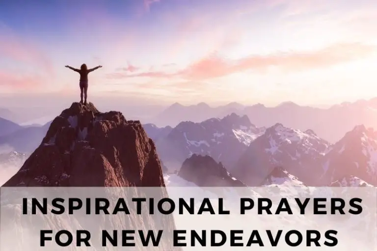 15 Inspirational Prayers for New Endeavors