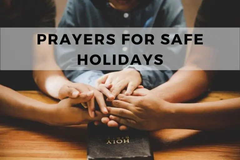 25 Prayers for Safe Holidays