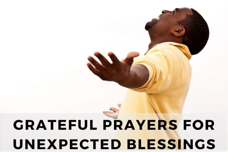 15 Grateful Prayers for Unexpected Blessings