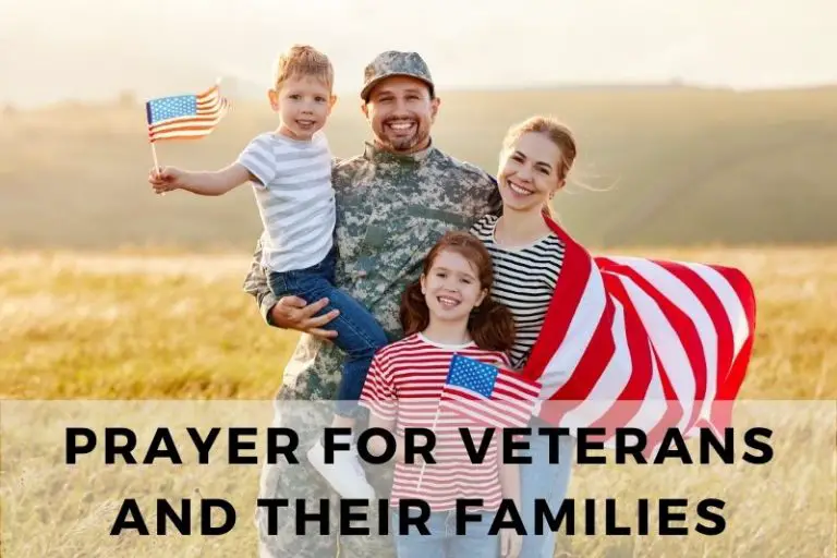 Prayers for Veterans and their Families
