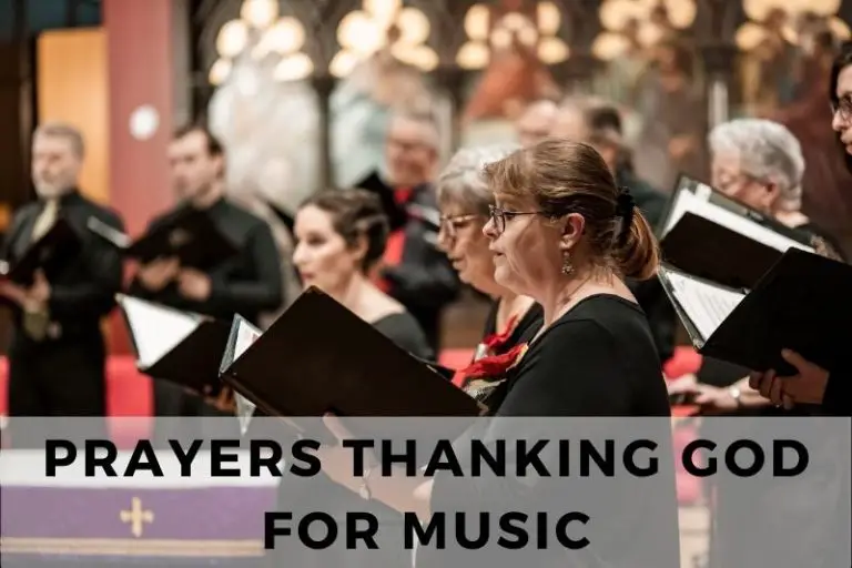Gratitude in Harmony: 10 Prayers Thanking God for Music