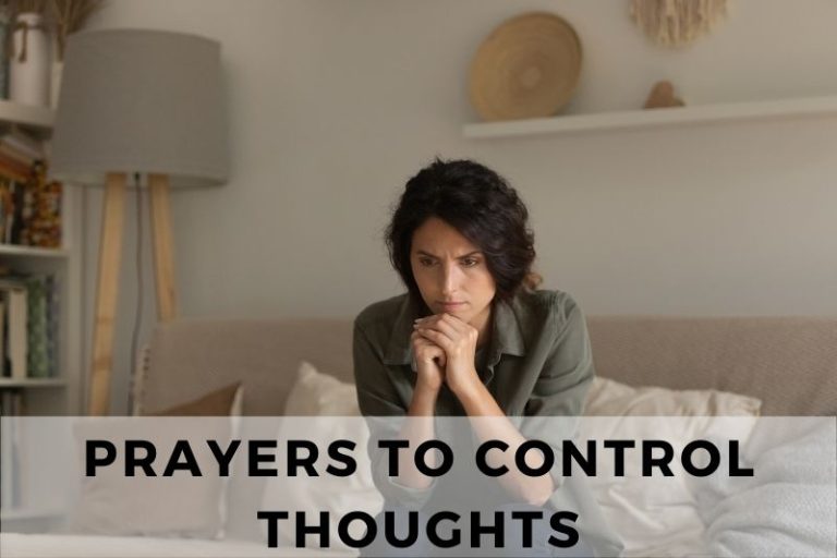 15 Prayers to Control Thoughts and Find Inner Peace