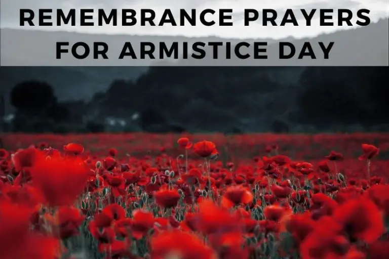 15 Remembrance Prayers for Armistice Day