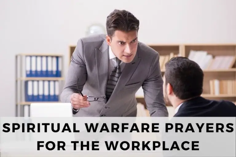 15 Powerful Spiritual Warfare Prayers for the Workplace