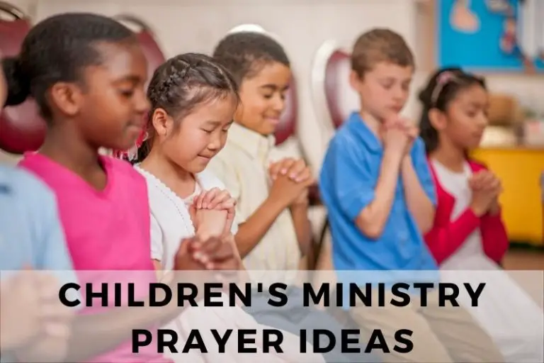 Children's Ministry Prayer Ideas