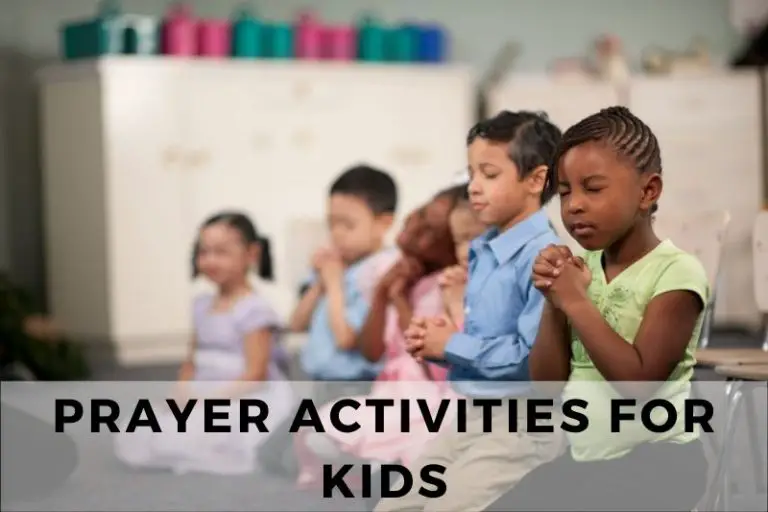 Prayer Activities For Kids