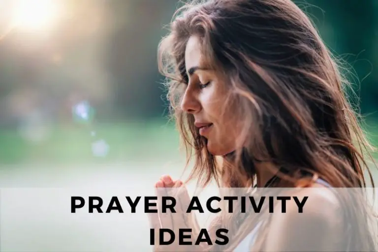 Prayer Activity Ideas