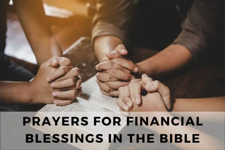 25 Guiding Prayers for Financial Blessings in the Bible - Strength in ...