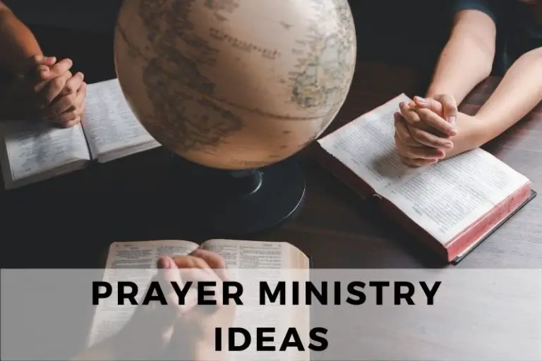 Prayer Ministry Ideas