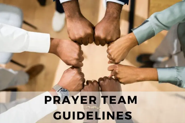 How To Build Prayer Team Guidelines: Step-by-Step With Examples