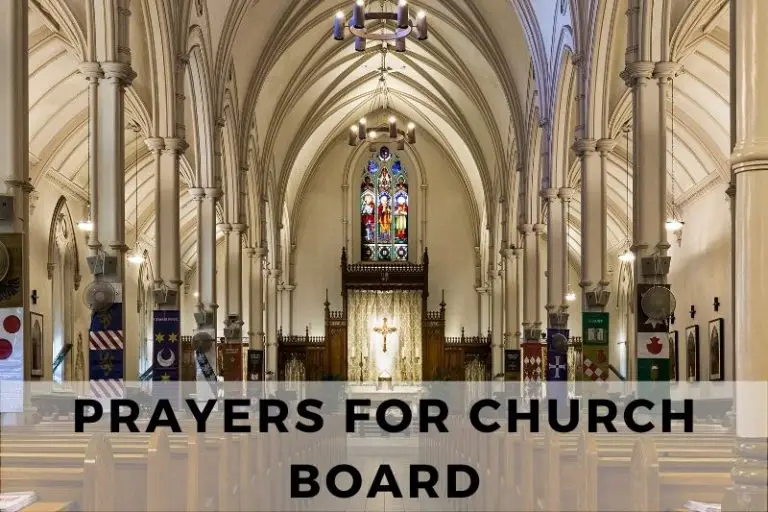 21 Guiding Prayers for Your Church Board