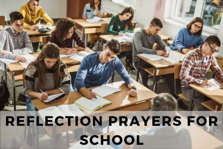 15 Guiding Reflection Prayers for School