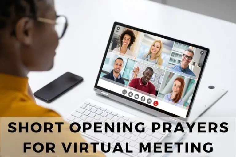 21 Short Opening Prayers for Virtual Meeting