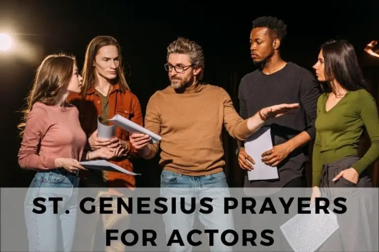 15 Powerful St. Genesius Prayers for Actors