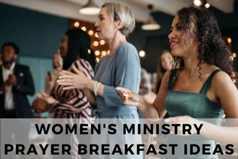 Women's Ministry Prayer Breakfast Ideas
