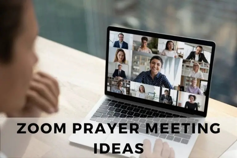 Zoom Prayer Meeting Ideas