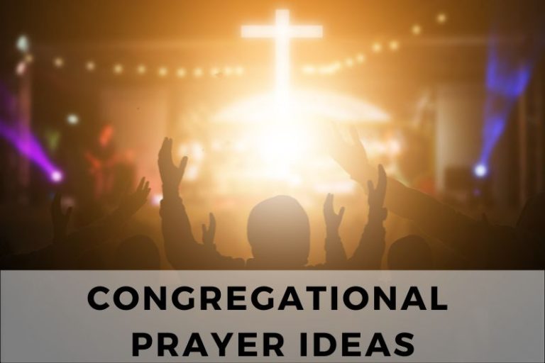 Congregational Prayer Ideas